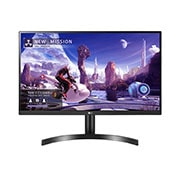 27 吋 QHD IPS 顯示器, 兼容 AMD FreeSync™  27QN600-B 的正視圖