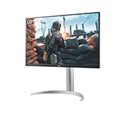 LG 27 吋 UltraFine™ 4K 超高清顯示器，配備 VESA DisplayHDR™ 400, 27UP650-W