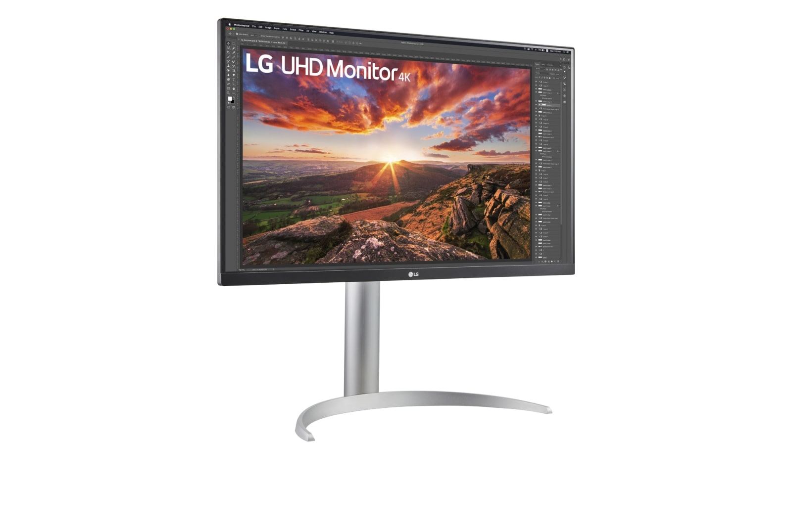 LG 27 吋 UltraFine™ 4K 超高清顯示器，配備 VESA DisplayHDR™ 400, 27UP850-W