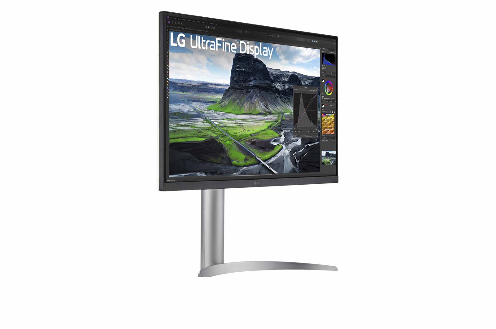 LG 27 吋 UltraFine™ 4K 超高清 Nano IPS Black 顯示器，支援 2000:1 對比度, 27UQ850-W