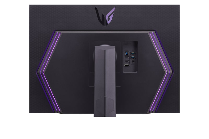 LG 32 吋 UltraGear™ 4K Nano IPS 1 毫秒 (GtG) 遊戲顯示器,配備 VESA DisplayHDR™ 1000,支援 144Hz / 160Hz(超頻) 及 HDMI 2.1, 32GQ950-B