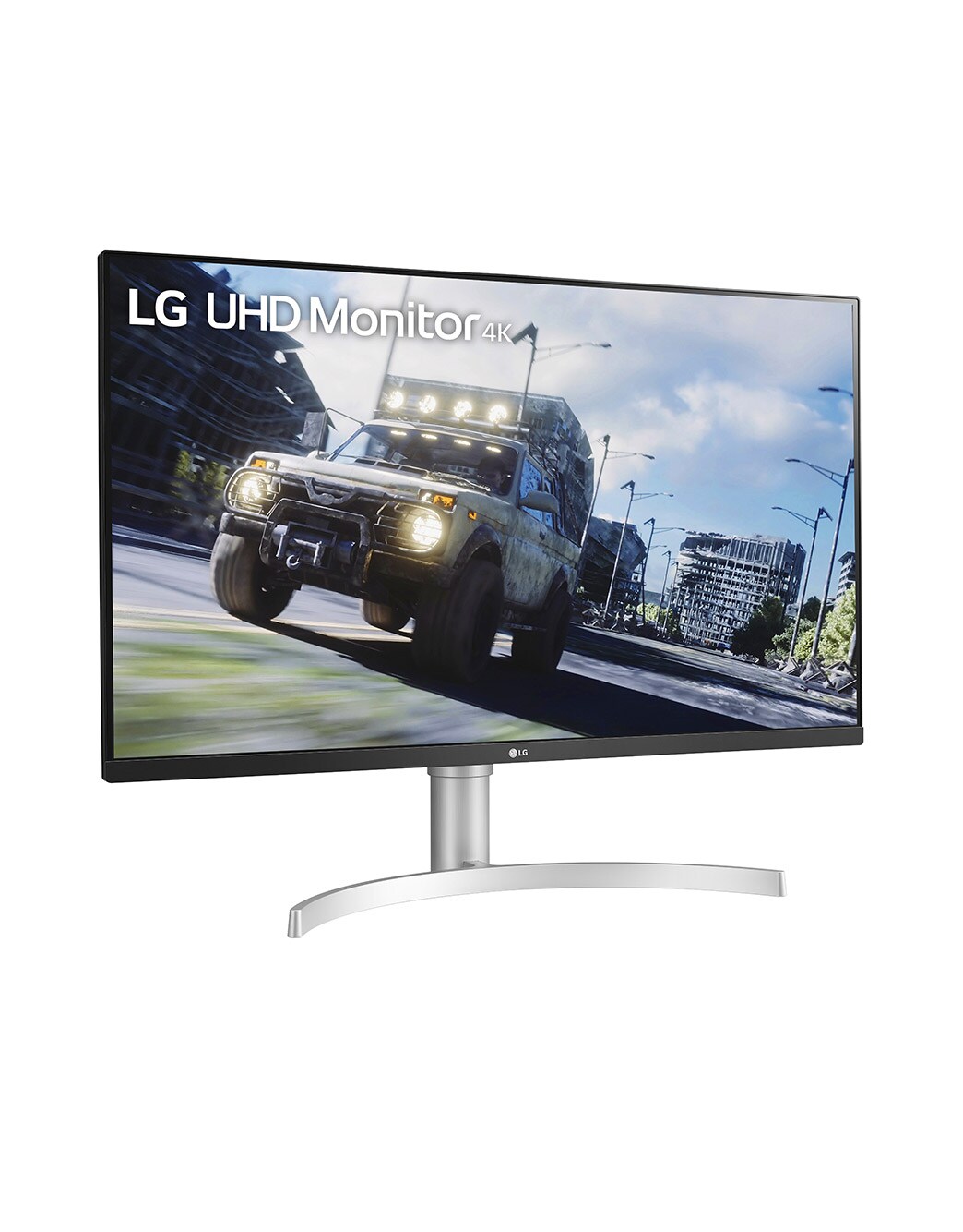 LG 32UN550-W 4K 32インチモニター 31.5