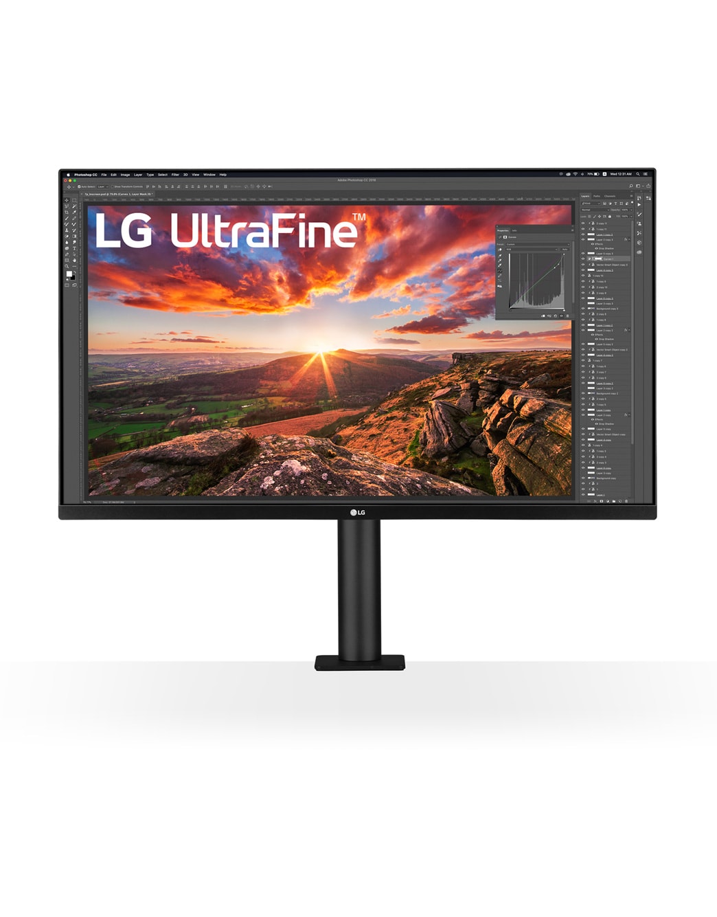 LG 31.5インチ4Kモニター 32UN880 31.5 吋超高清4K Ergo IPS 顯示器，兼容USB Type-C™ - 32UN880-B | LG HK