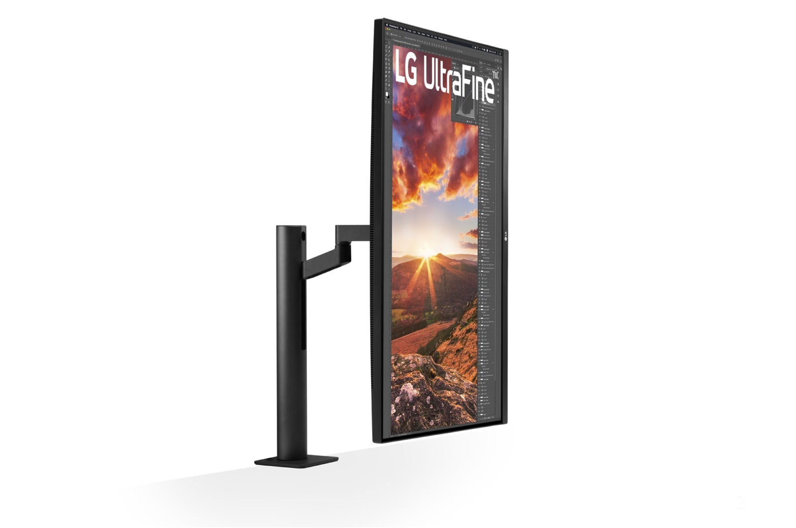 31.5 吋超高清4K Ergo IPS 顯示器，兼容USB Type-C™ - 32UN880-B | LG HK