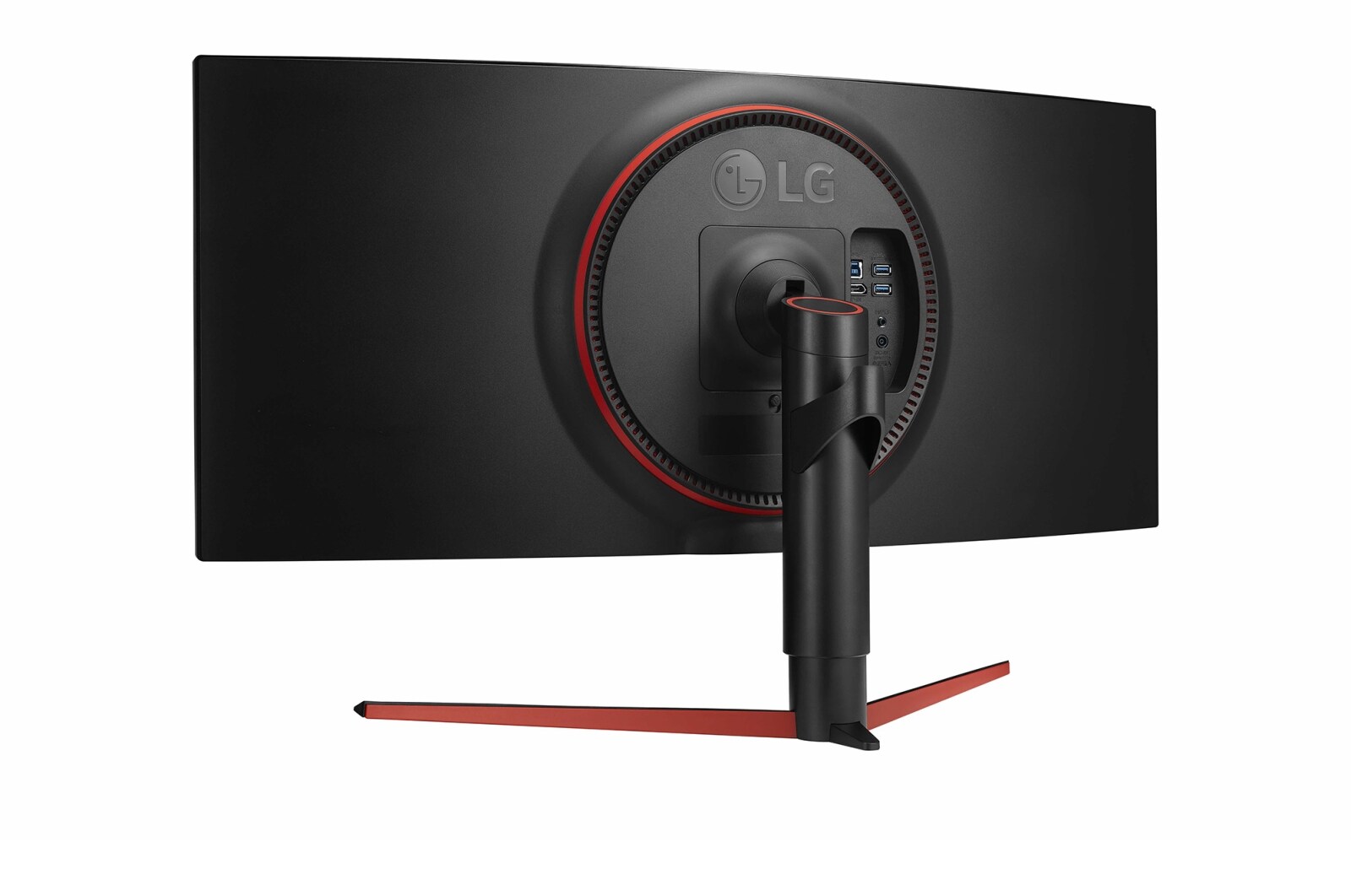 LG 34 吋 21:9 UltraWide™ QHD 弧形遊戲顯示器, 支援 144Hz, 34GK950F-B