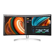 34 吋 21:9 UltraWide™ QHD Nano IPS 弧形顯示器 34WK95C 的正視圖