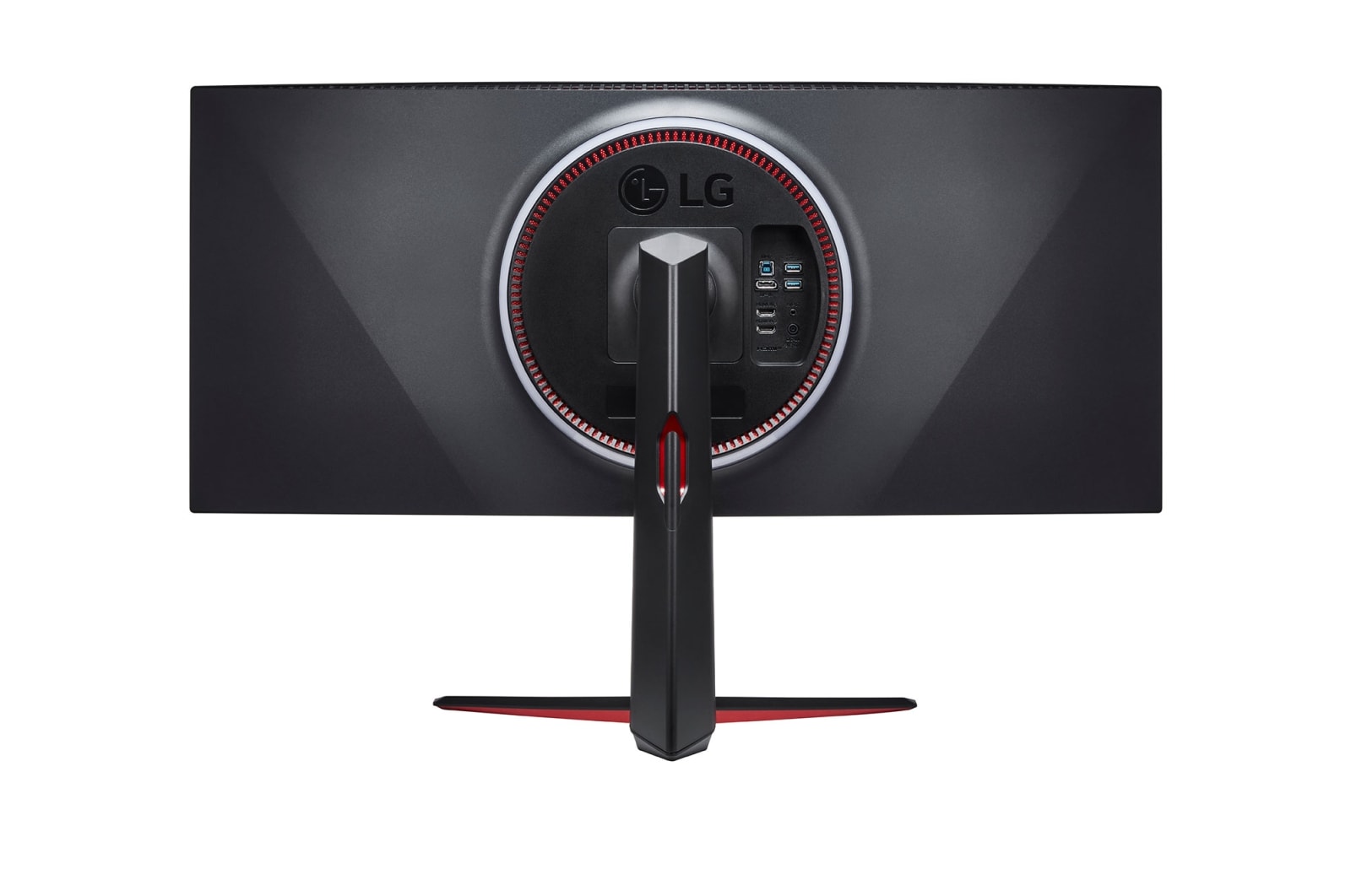 LG 37.5 吋 21:9 UltraGear™ QHD+ Nano IPS 1 毫秒(GtG) 弧形遊戲顯示器, 支援 144Hz, 38GN950-B