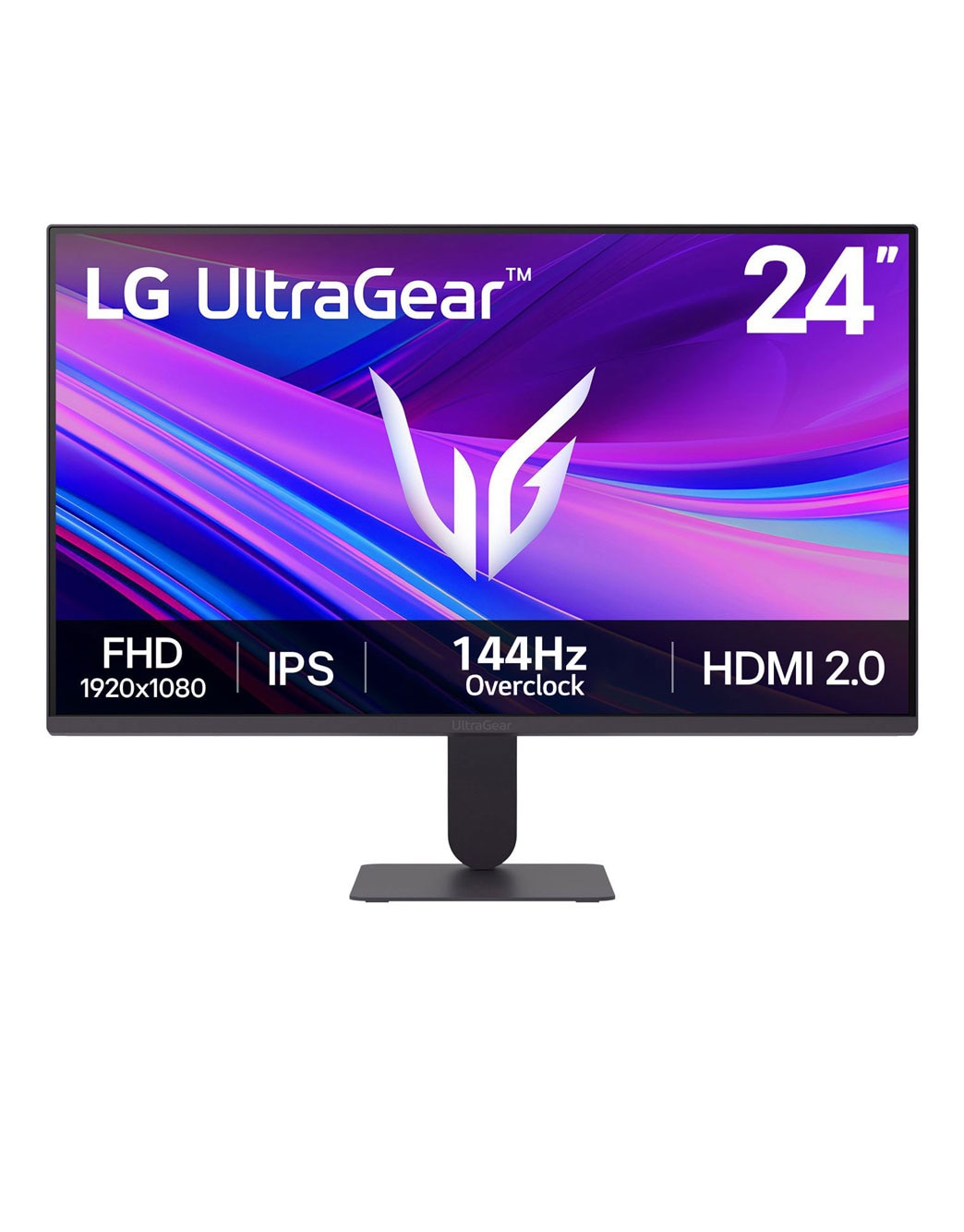 24 吋UltraGear™ 全高清IPS 遊戲顯示器| 支援144Hz (超頻)、兼容NVIDIA