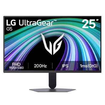 Front view of 25 吋 UltraGear™ 全高清遊戲顯示器 | 支援 200Hz 25G523B-B