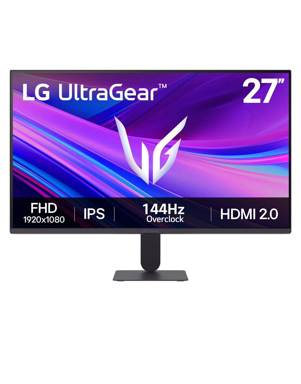 27 吋UltraGear™ 全高清IPS 遊戲顯示器| 支援144Hz (超頻)、兼容NVIDIA