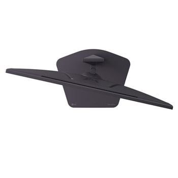 -30 度旋轉的 27G610A 顯示器頂視圖