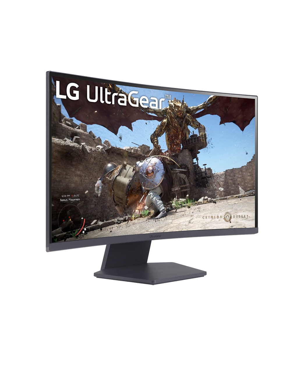 27 吋UltraGear™ QHD 1000R 弧形遊戲顯示器| 支援1ms (GtG) 反應時間及
