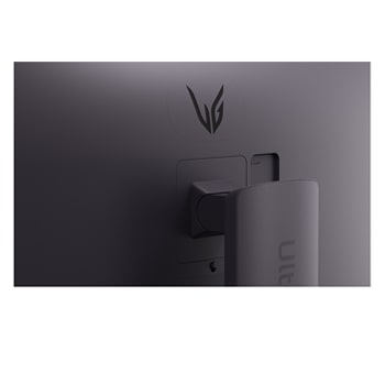 燈光開啟時的 34G600A-B 後透視圖