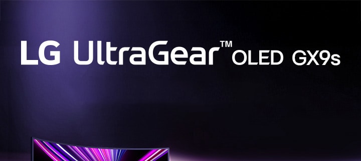 UltraGear™ OLED GX9 標誌影像。