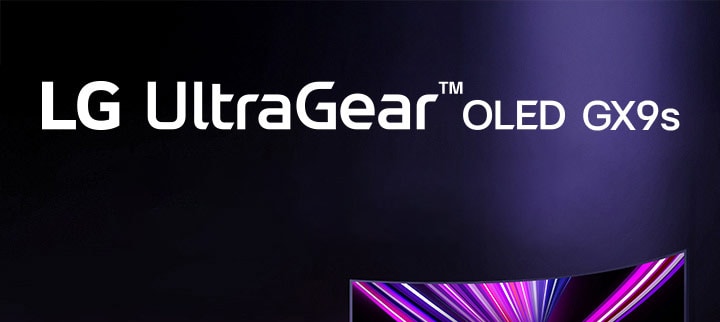 UltraGear™ OLED GX9 標誌影像。