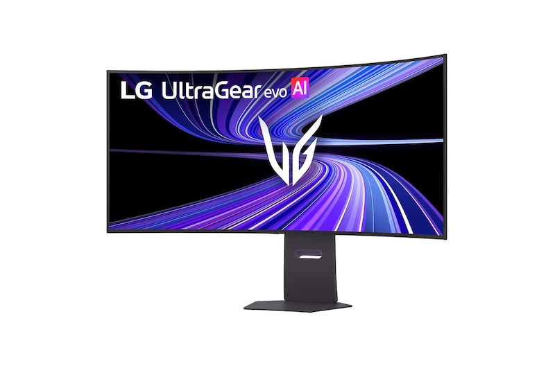 LG 45 吋 UltraGear evo 5K2K OLED 遊戲顯示器 | 全球首款採用 AI Upscaling 技術的 45 吋 5K2K OLED, 45GX950B-B