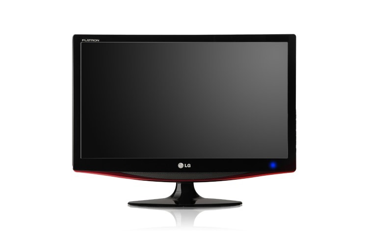 LG&#39;s 19&#34; 濶屏幕液晶顯示屏電視 M197WA-PT 的正視圖