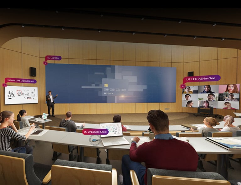 在 LG Digital Connect 中探索更多陳列室