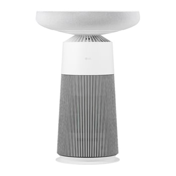 Front view of LG PuriCare™ Aerospeaker 空氣清新茶几 (忌廉白) 韓國製造 AF20SOUND