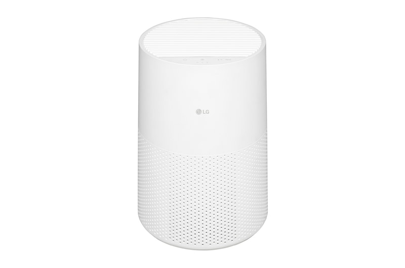 Front view of LG PuriCare™ AeroMini 空氣清新機 (忌廉白) AS30GGW10