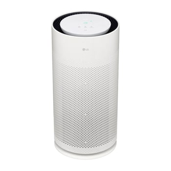 具有觸摸控制的 LG 空氣清新機正視圖