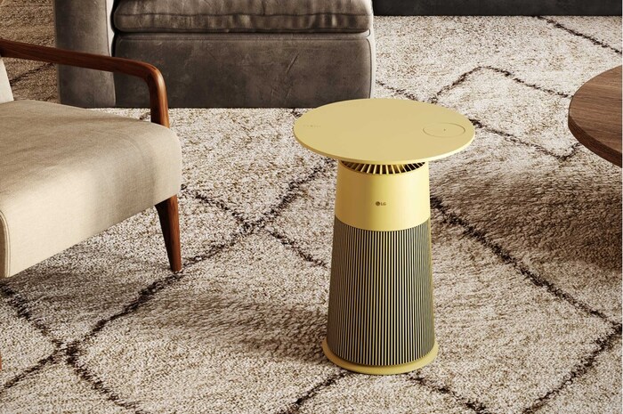 LG PuriCare™ AeroFurniture 空氣清新茶几 (香檸黃), AF20LEMON