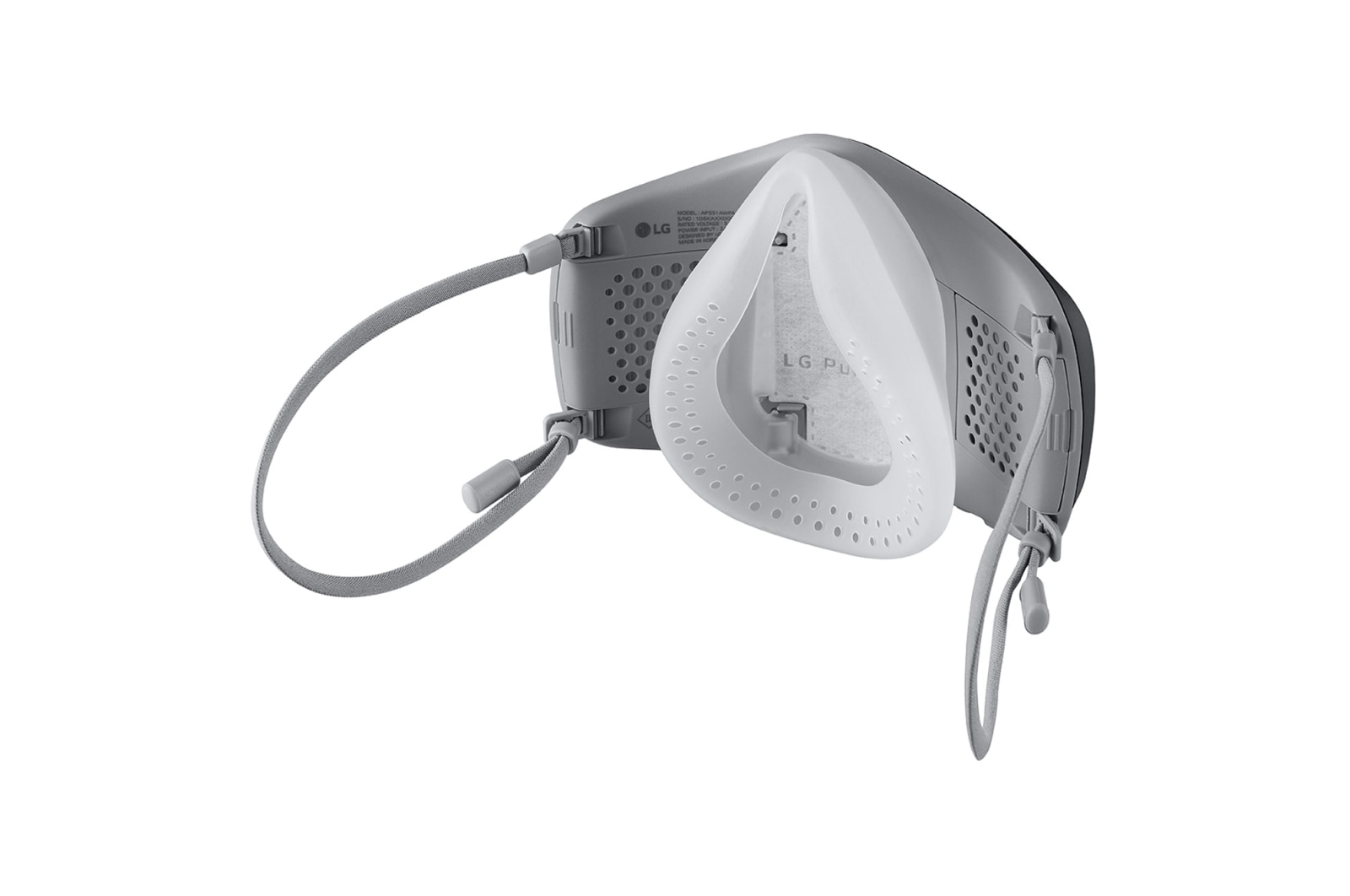 LG PuriCare™ 穿戴式空氣清新機 (時尚黑), AP551ABFA