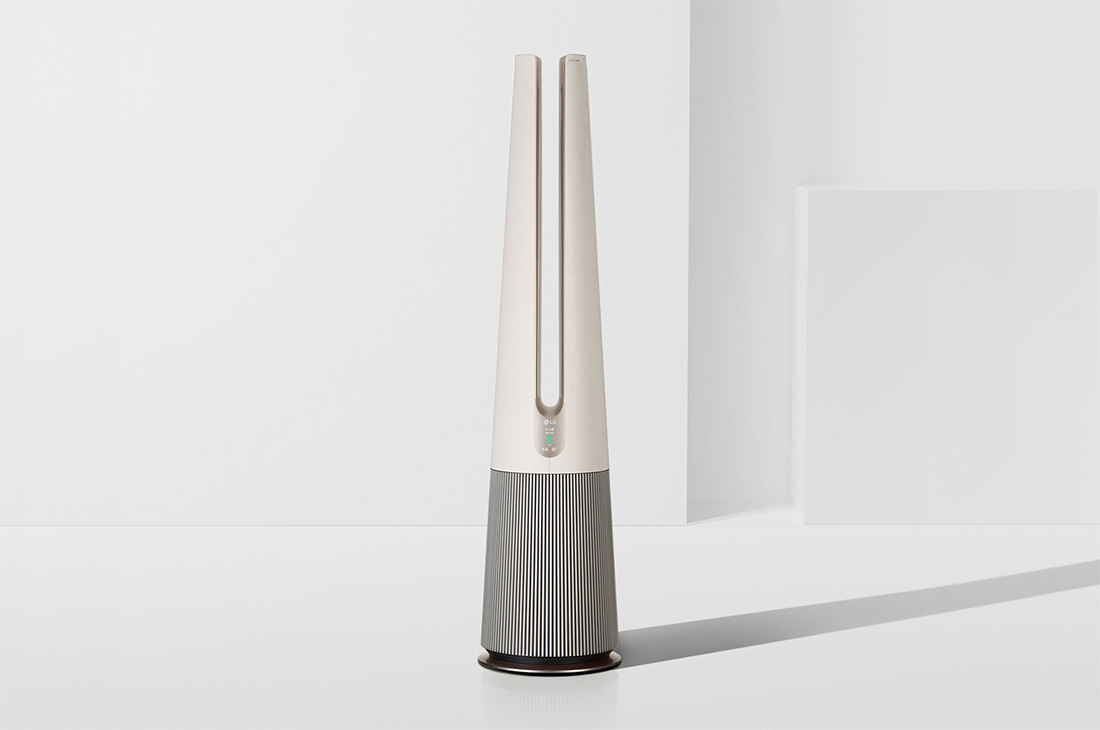 LG PuriCare™ AeroTower 三合一空氣淨化風扇 - 暖風版 (樺木白), FH15GPB