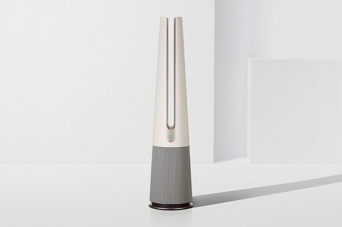 LG PuriCare™ AeroTower 三合一空氣淨化風扇 - 暖風版 (樺木白), FH15GPB