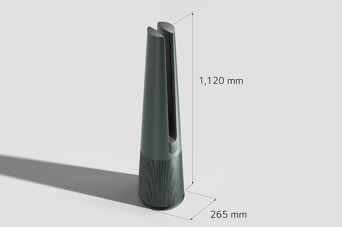 LG PuriCare™ AeroTower 三合一空氣淨化風扇 - 暖風版 (蒼林綠), FH15GPG