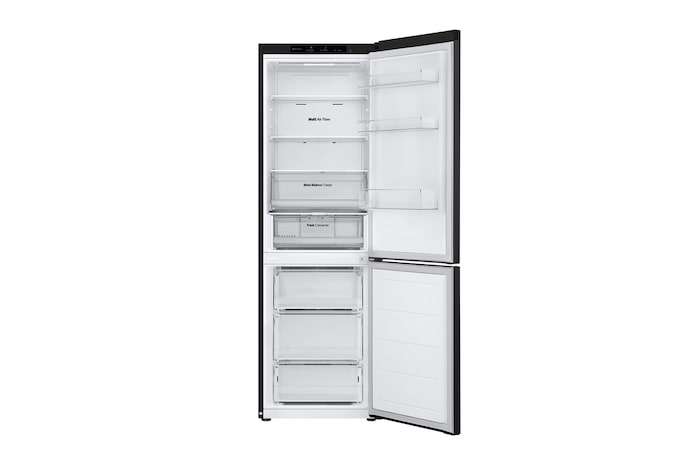 正面全開 (沒有食物，開門)