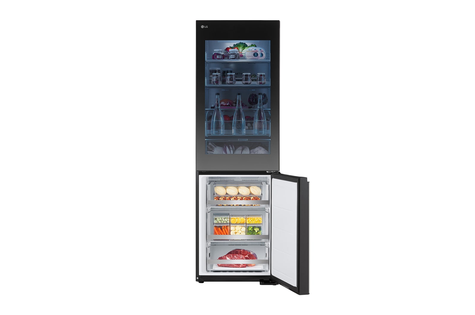 Front Bottom Open Food