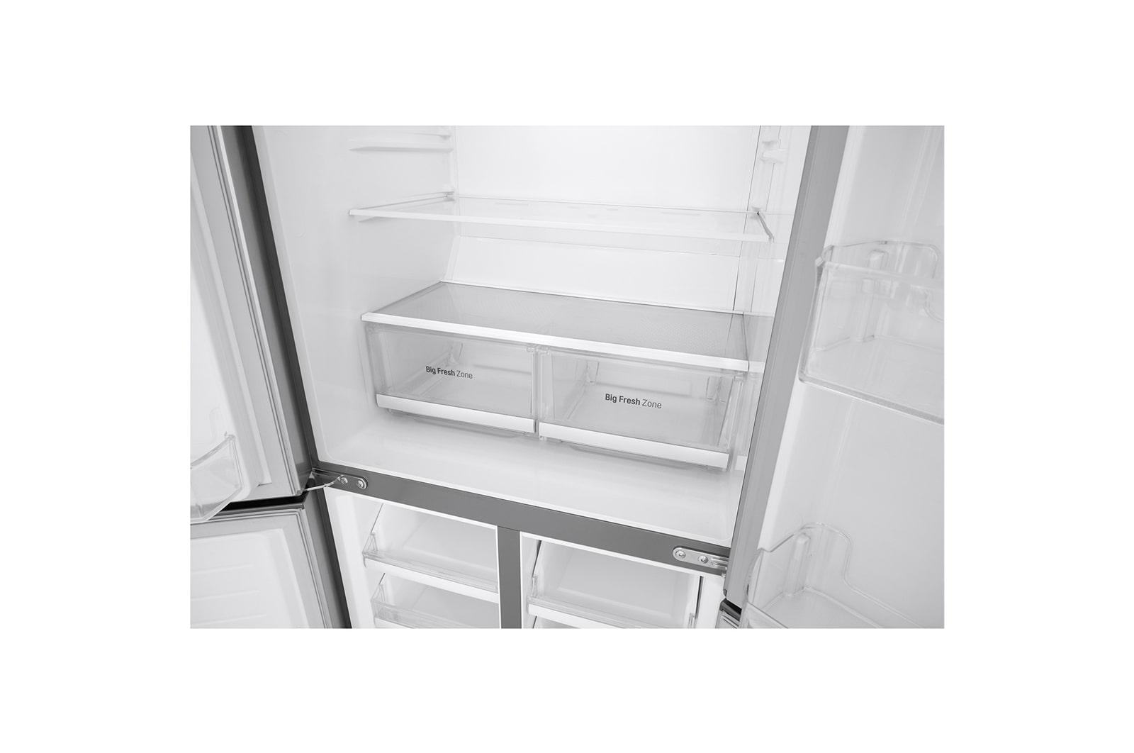 LG 464L 智能變頻壓縮機 纖薄法式對門雪櫃, F522MPZ10
