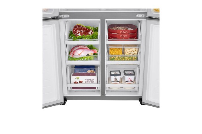 LG 464L 智能變頻壓縮機 纖薄法式對門雪櫃, F522MPZ10