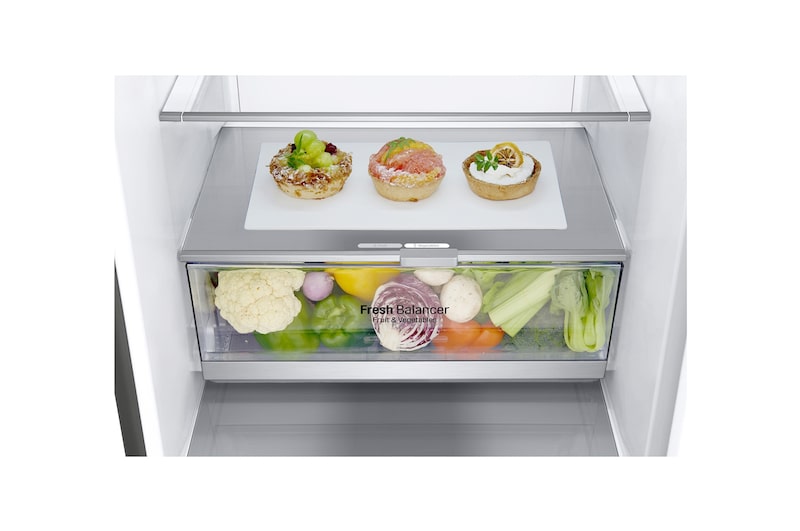 LG 341L Bottom Freezer 2 Doors Refrigerator with Inverter Linear Compressor, M458SB
