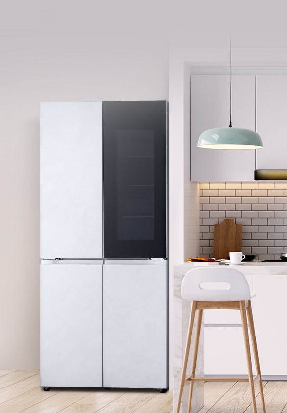 LG 雪櫃採用優質設計,完美融入現代廚房空間。