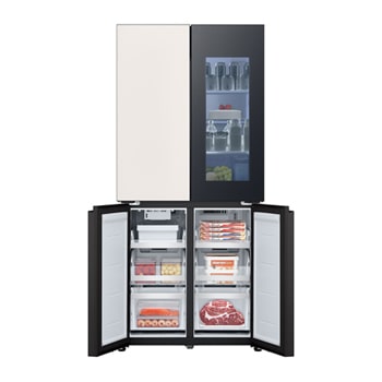 front bottom open food