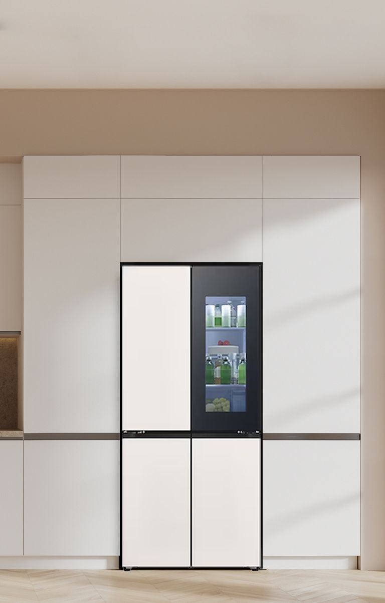 This is an image showing the Instaview Fridge Freezers