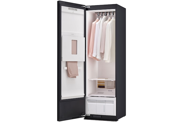 Left side open with clothes