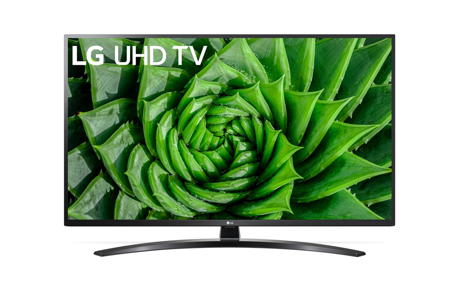 43&#34; AI ThinQ LG UHD 4K TV - UN74 43UN7400PCA 的正視圖