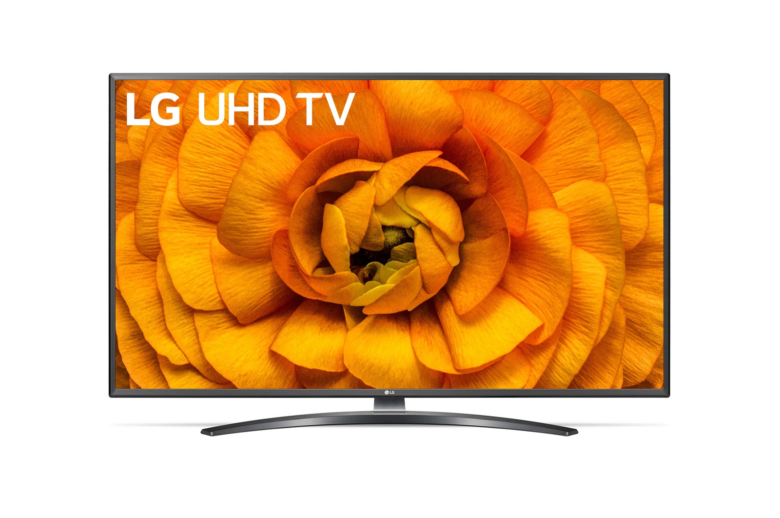 43&#34; AI ThinQ LG UHD 4K TV - UN81 43UN8100PCA 的正視圖