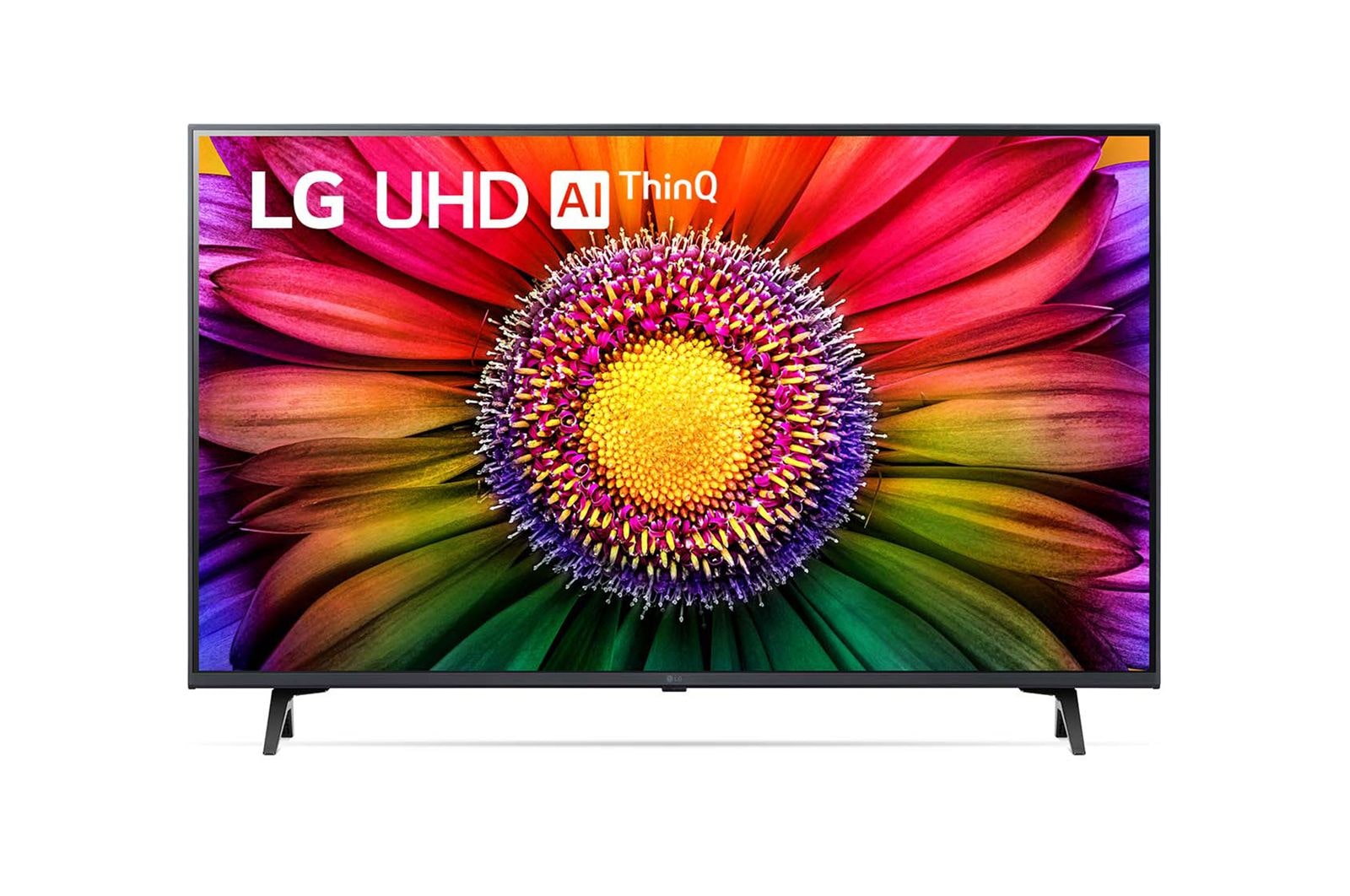 LG 超高清電視正視圖