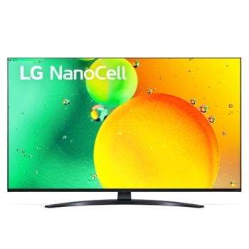 LG NanoCell 電視正視圖
