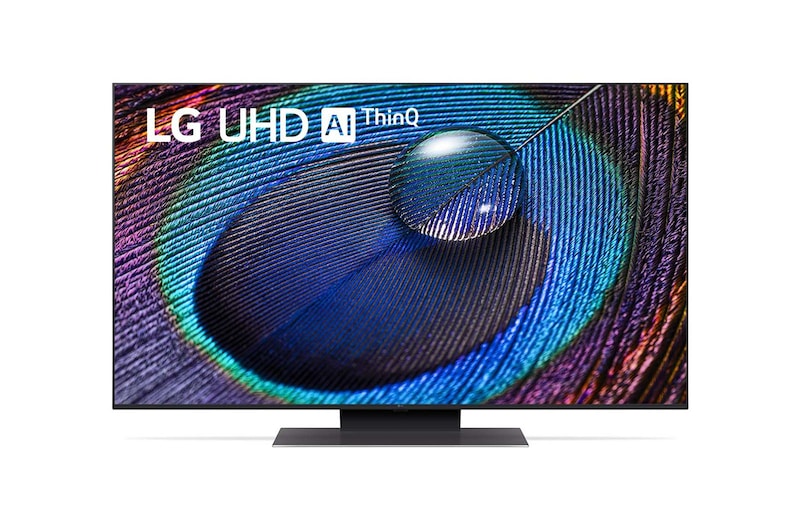 Front view of 50'' LG UHD 4K 智能電視 - UR91 50UR9150PCK
