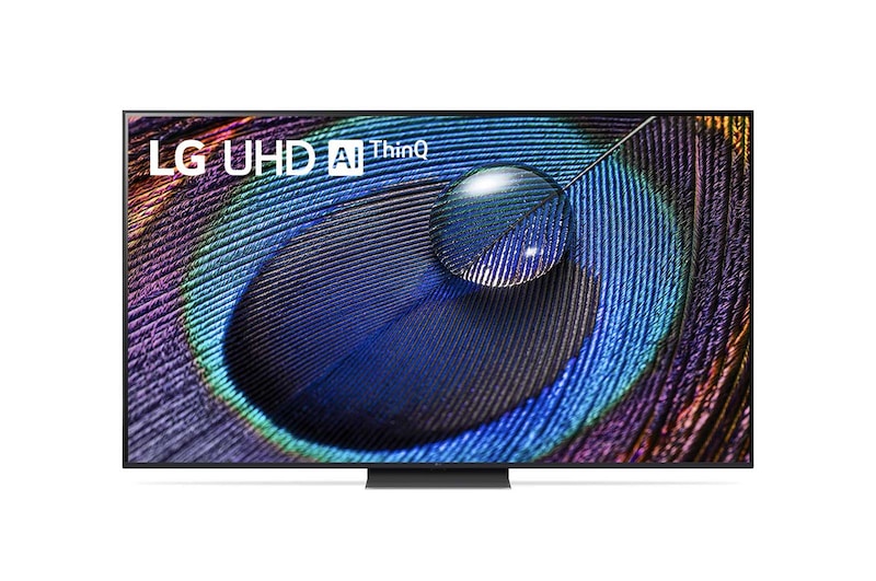 Front view of 65'' LG UHD 4K 智能電視 - UR91 65UR9150PCK