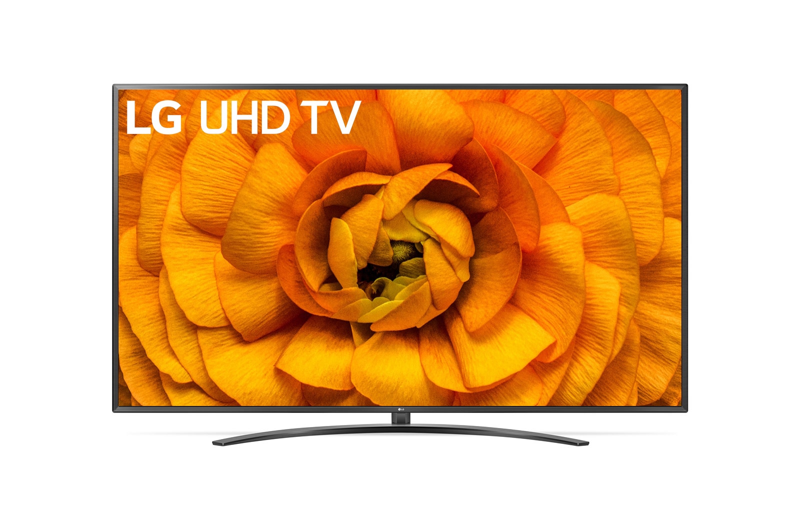75&#34; AI ThinQ LG UHD 4K TV - UN81 75UN8100PCA 的正視圖