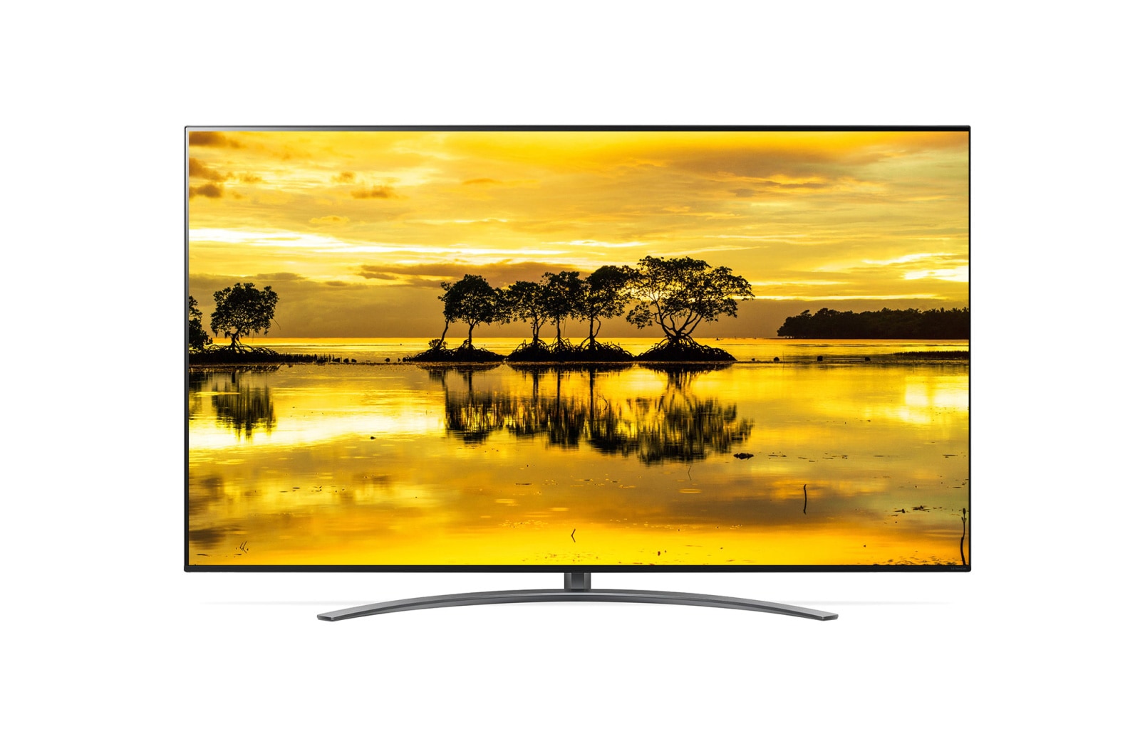 NanoCell TV SM9000 86SM9000PCA 的正視圖