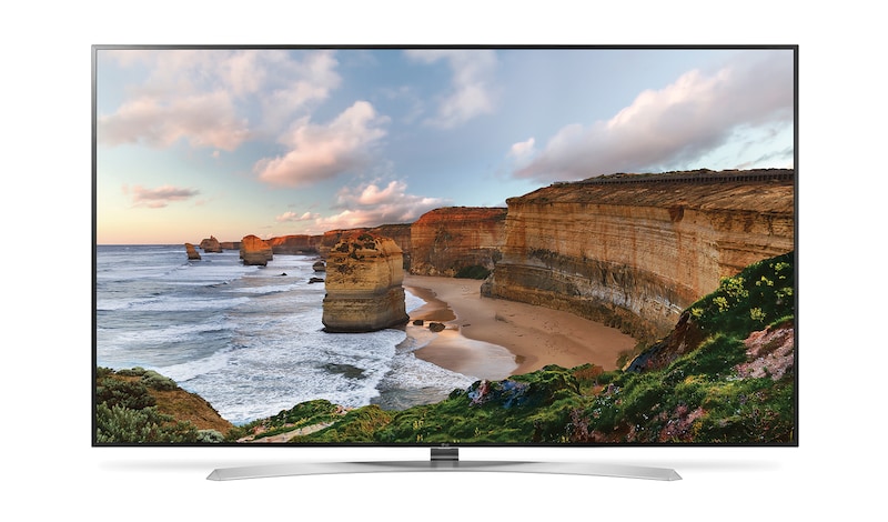 Front view of LG SUPER UHD TV 86UH9550
