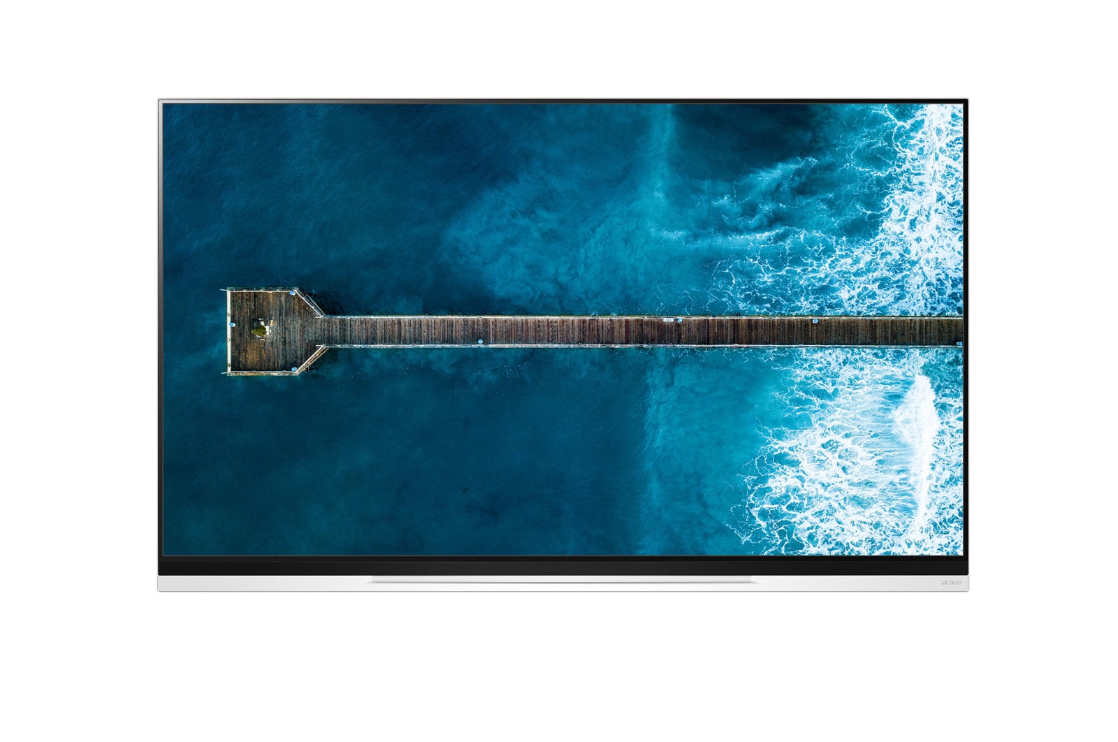 OLED TV E9 OLED55E9PCA 的正視圖