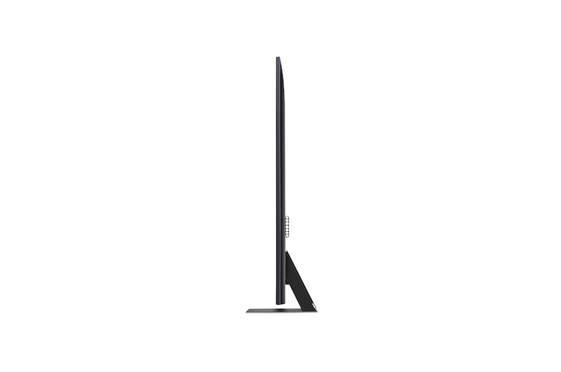 LG QNED86 4K 智能電視的背面圖